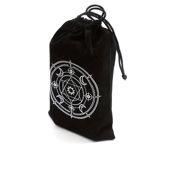 Bundle Modern Witch Tarot Card deck + Black Drawstring Bag Majick design - Picture 3 of 4